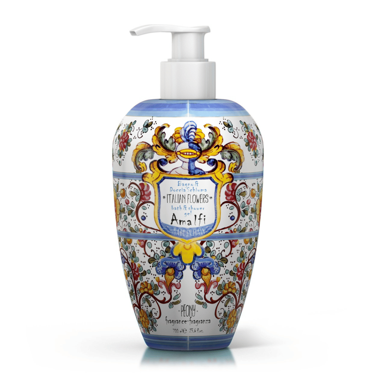 Maioliche Bagnodoccia 700 Ml Amalfi Peony