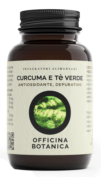 CURCUMA E TE' VERDE 60 CAPSULE