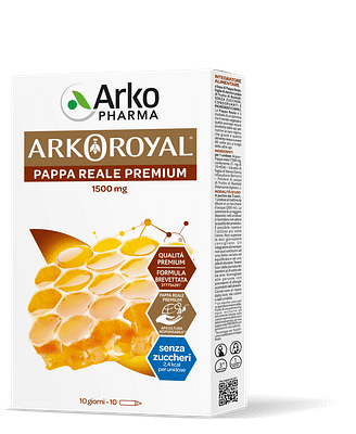 ARKOROYAL PAPPA REALE 1500MG SENZA ZUCCHERO 10 FLACONCINI DA 15 ML