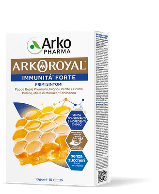 ARKOROYAL IMMUNITA' SENZA ZUCCHERO 10 FLACONCINI DA 15 ML