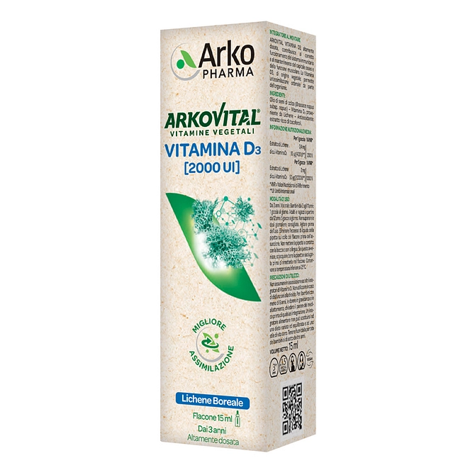 Arkovital Vitamin D3 15 Ml