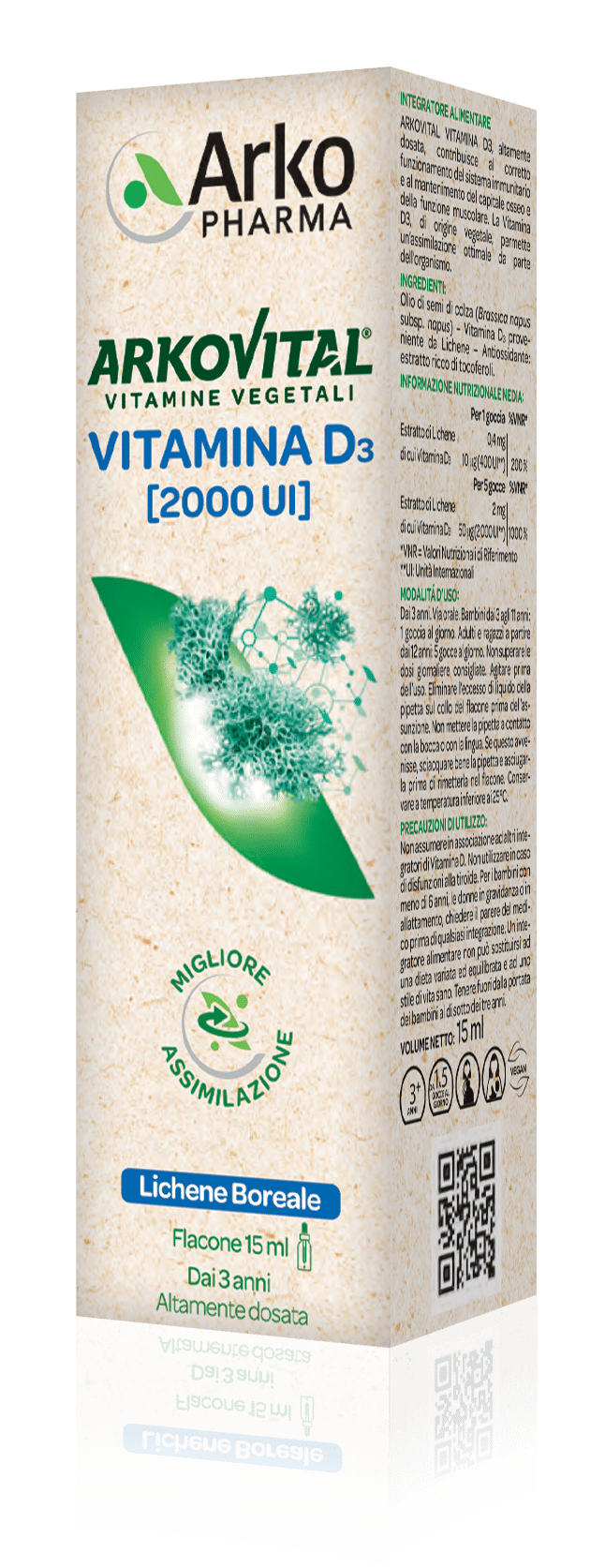 ARKOVITAL VITAMIN D3 15 ML