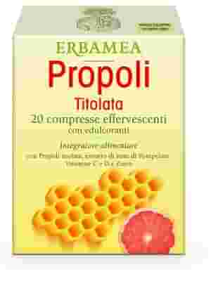 PROPOLI TITOLATA 20 COMPRESSE EFFERVESCENTI