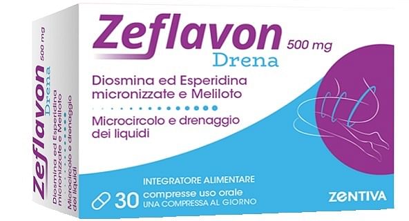 Zentiva Zeflavon Drena 30 Compresse