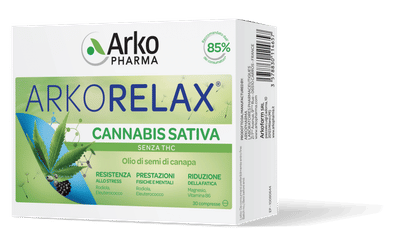 ARKORELAX CANNA BIS SATIVA 30 COMPRESSE