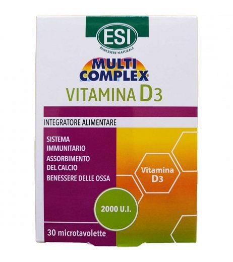 Esi Multicomplex Vitamina D3 30 Tavolette