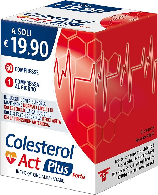 Colesterol Act Plus Forte 60 Compresse