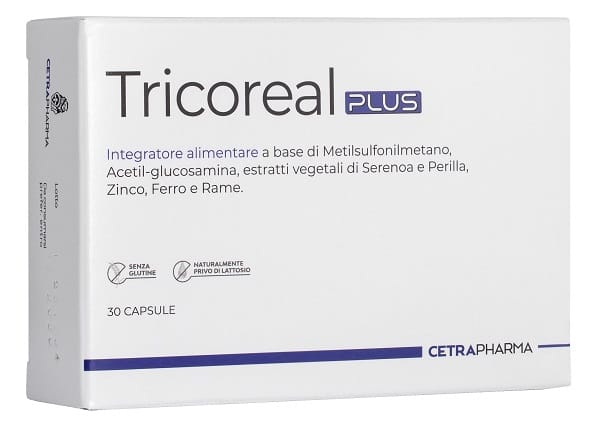 TRICOREAL PLUS 30 CAPSULE DA 550 MG