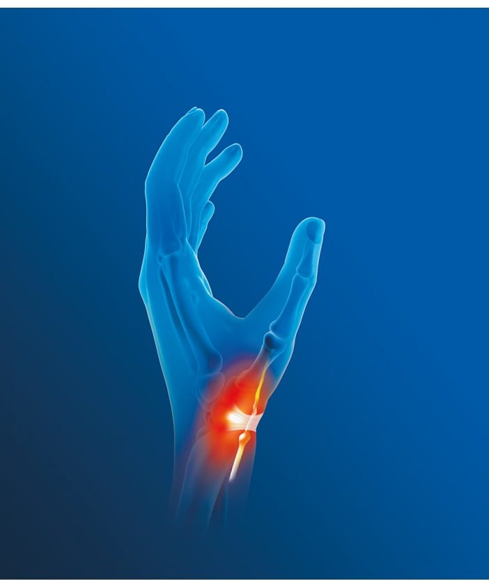 TUTORE POLSO/POLLICE PER TENDINITE EPITACT QUERV'ACTIV SINISTRO L