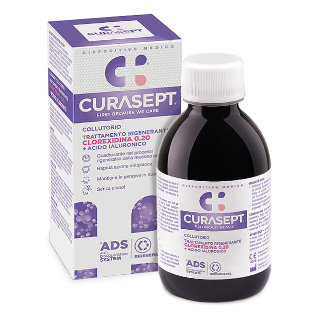CURASEPT COLLUTORIO ADS DNA TRATTAMENTO RIGENERANTE 200 ML