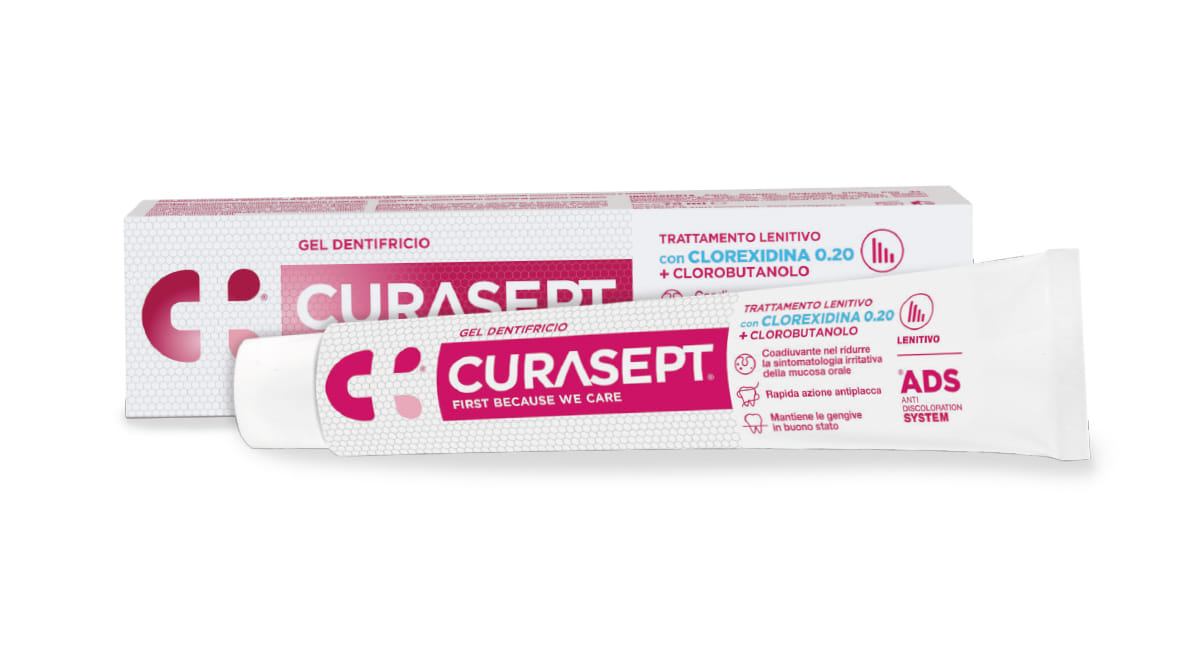 CURASEPT GEL DENTIFRICIO ADS DNA TRATTAMENTO LENITIVO 75 ML