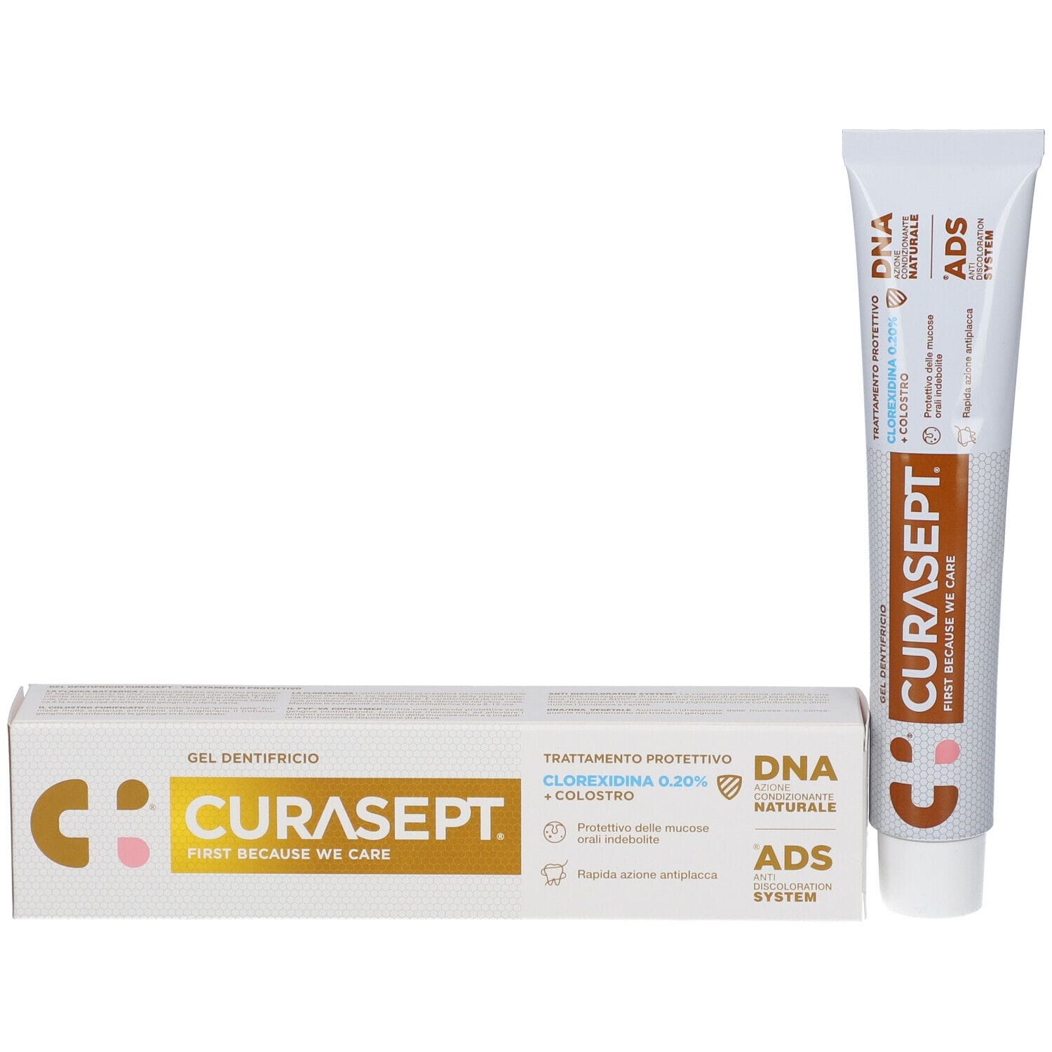 CURASEPT GEL DENTIFRICIO ADS DNA TRATTAMENTO PROTETTIVO 75 ML