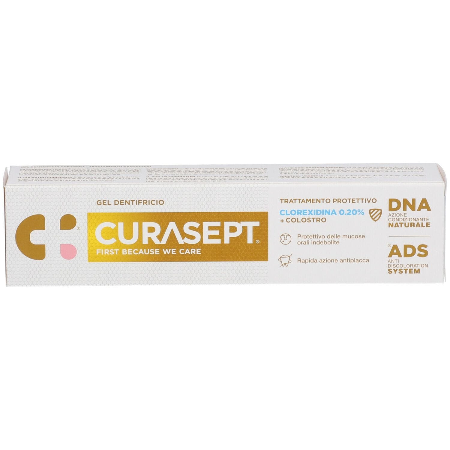 CURASEPT GEL DENTIFRICIO ADS DNA TRATTAMENTO PROTETTIVO 75 ML