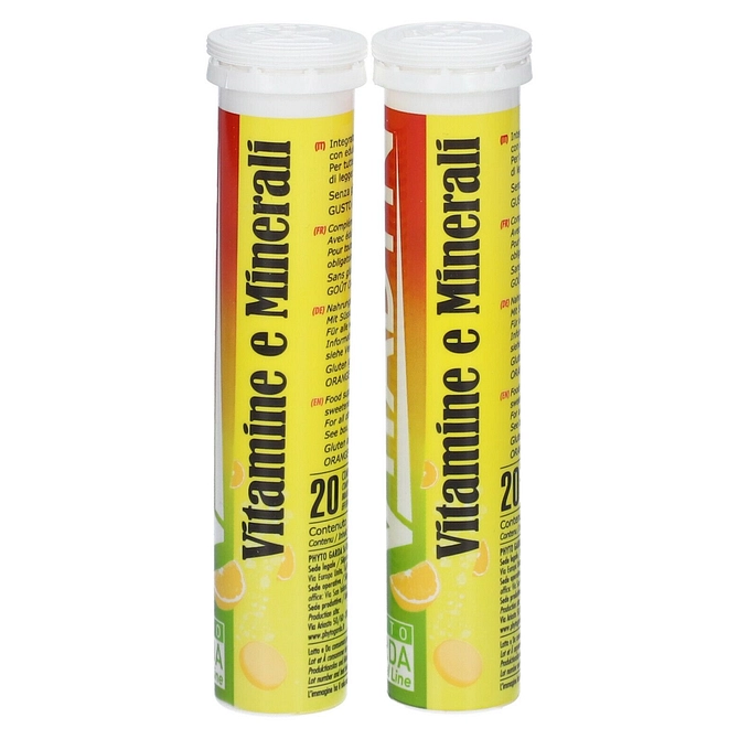 Vitadyn Vitamine/Minerali 40 Compresse Effervescenti In 2 Tubi