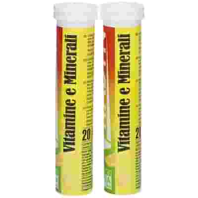 VITADYN VITAMINE/MINERALI 40 COMPRESSE EFFERVESCENTI IN 2 TUBI