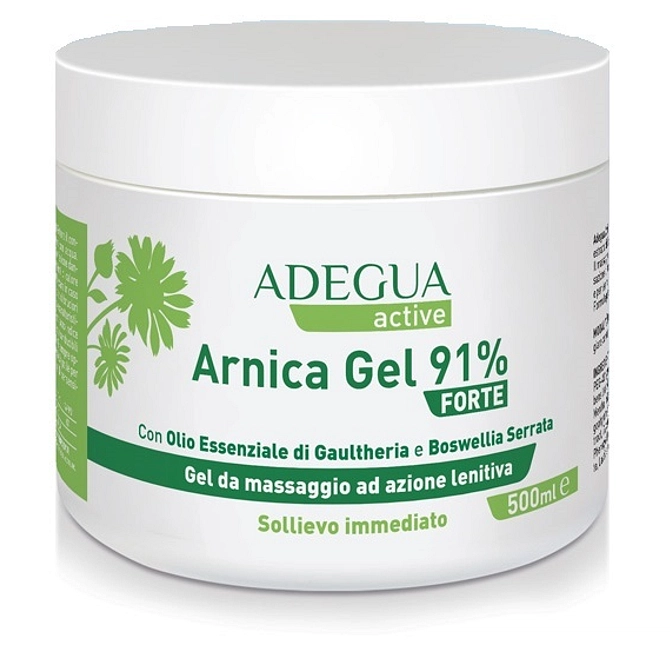 Adegua Arnica Plus 91% Gel Extra Forte 500 Ml