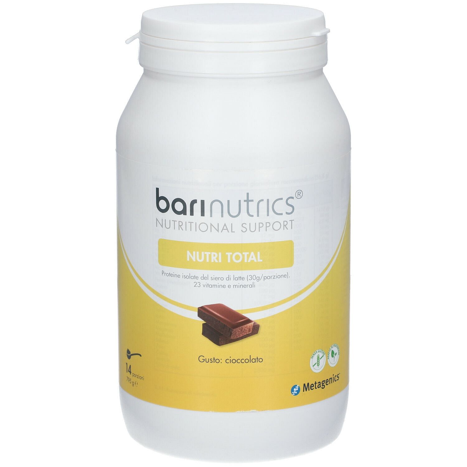 Barinutrics Nutritotal Cioccolato Polvere