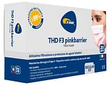 MASCHERINA CHIRURGICA THD MASK F3 PINKBARRIER TAGLIA REGULARE 20 PEZZI