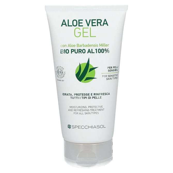 Aloe Vera Gel Bio Puro 100% 150 Ml