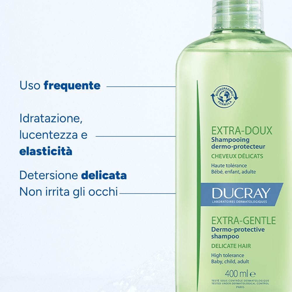 DUCRAY EXTRA GENTLE DERMOPROTECTIVE SHAMPOO 200 ML