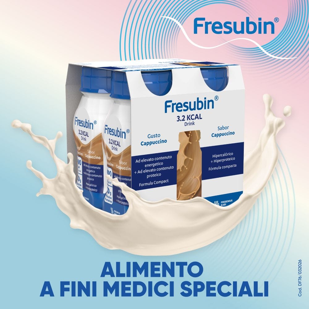 FRESUBIN 3,2 KCAL DRINK CAPPUCCINO 4X125 ML 