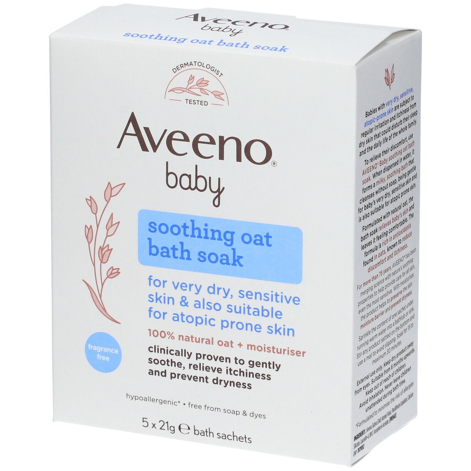AVEENO BABY COLLOIDAL POLVERE BAGNO 5 X 21 G