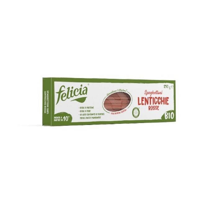 Felicia Spaghettoni Lenticchie Rosse 250 G