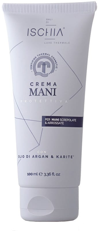 SALI DI ISCHIA CREMA MANI PROTETTIVA PER MANI SCREPOLATE & ARROSSATE CON OLIO DI ARGAN & KARITE' 100 ML