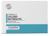 FORMULA COLLIRIO NATURAL PIU' SENZA CONSERVANTI 10 FLACONCINI DA 0,5 ML