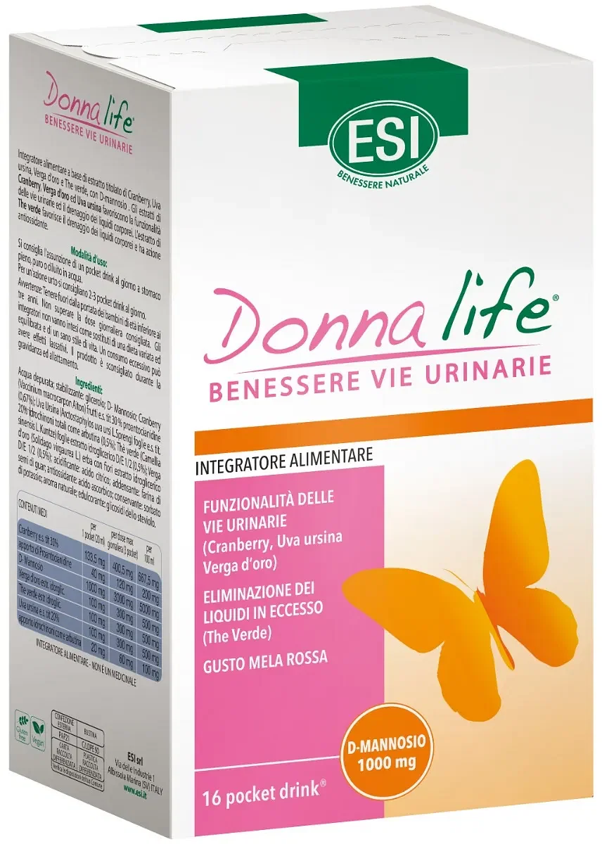 Esi Donna Life Vie Urinarie 16 Pocket Drink