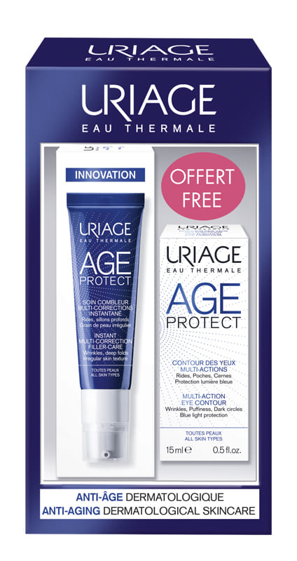 URIAGE AGE PROTECT TRATTAMENTO FILLER 30 ML + CONTORNO OCCHI 15 ML PROMO