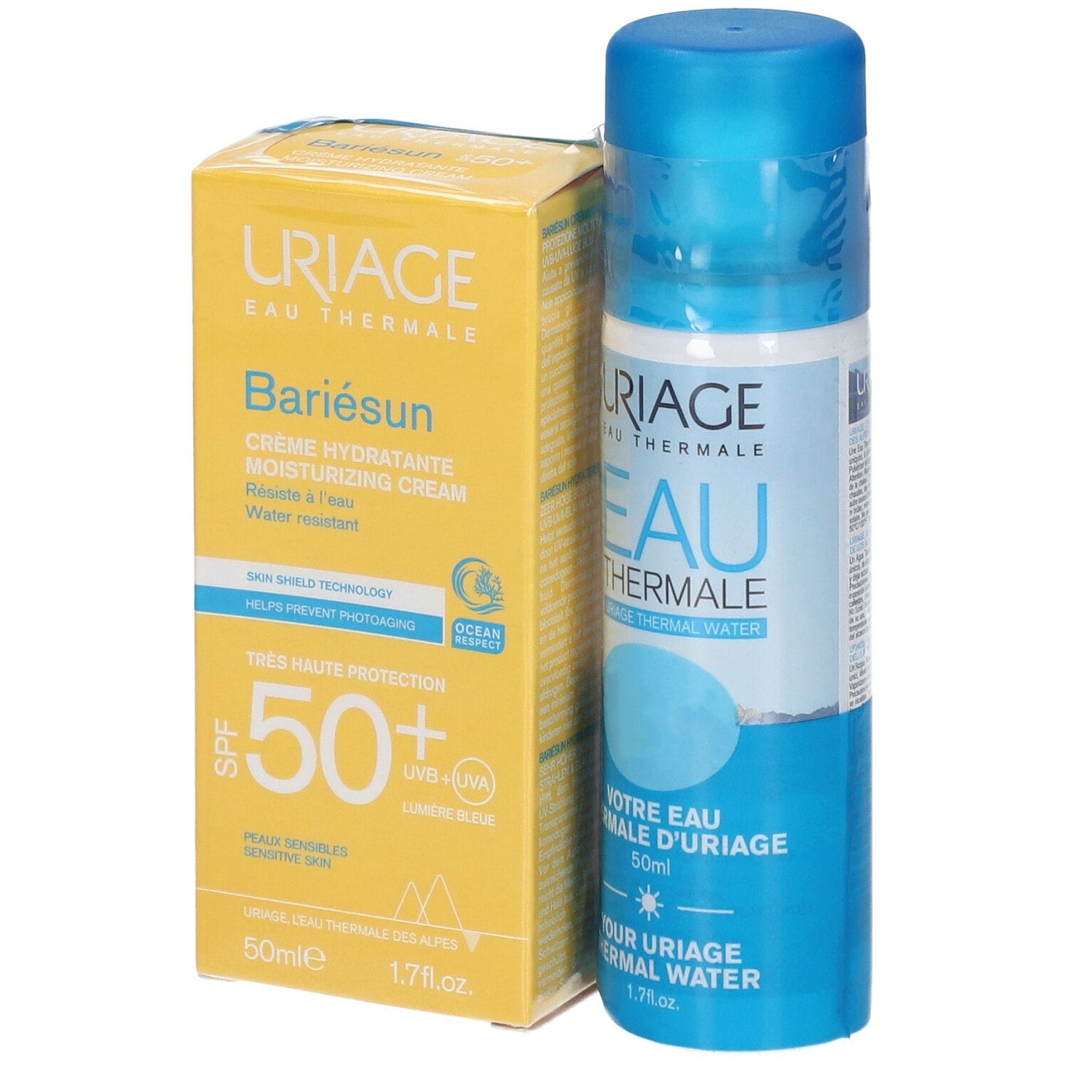 Bariesun Crema Spf50+ 50 Ml + Etu Spray 50 Ml Omaggio