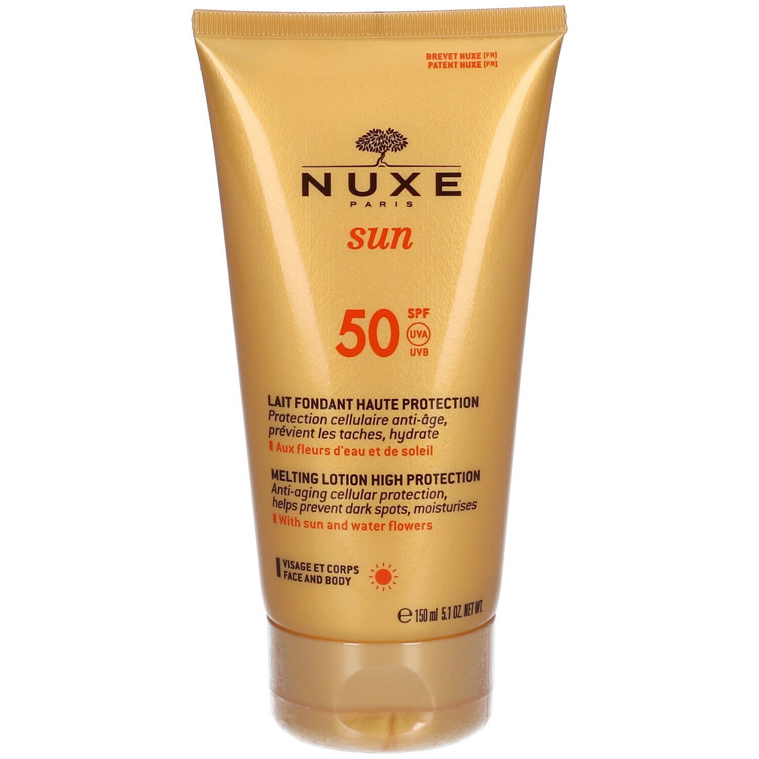 Nuxe Sun Lait Spf50 150 Ml