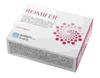 ROMIFER 30 COMPRESSE MASTICABILI 750 MG GUSTO ARANCIA SENZA GLUTINE NATURALMENTE PRIVO DI LATTOSIO CON ZUCCHERI ED EDULCORANTI