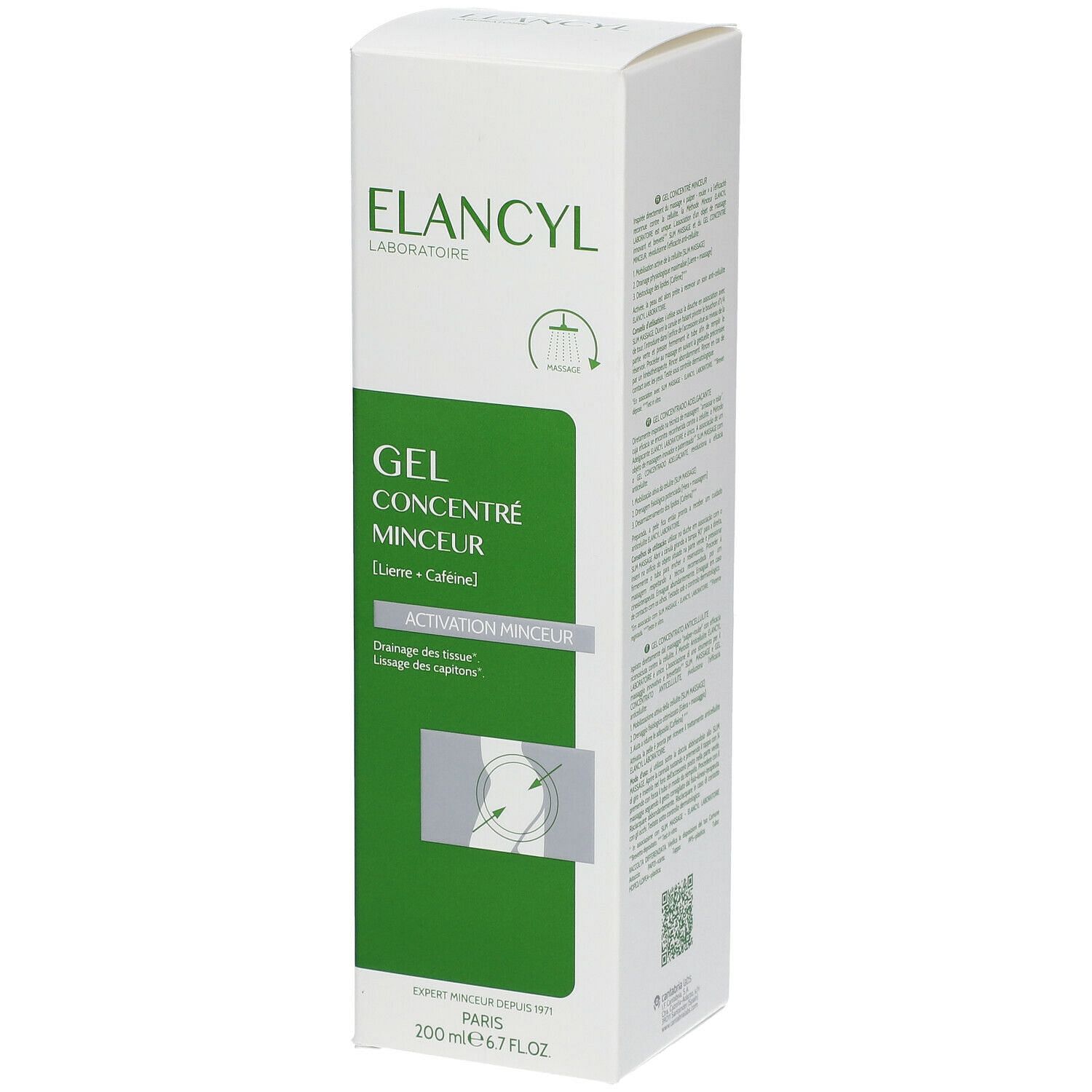 Elancyl Slim Massage Gel Ricarica 200 Ml