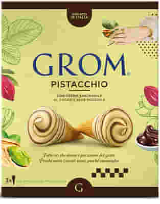 GROM CONO PISTACCHIO 3 PEZZI