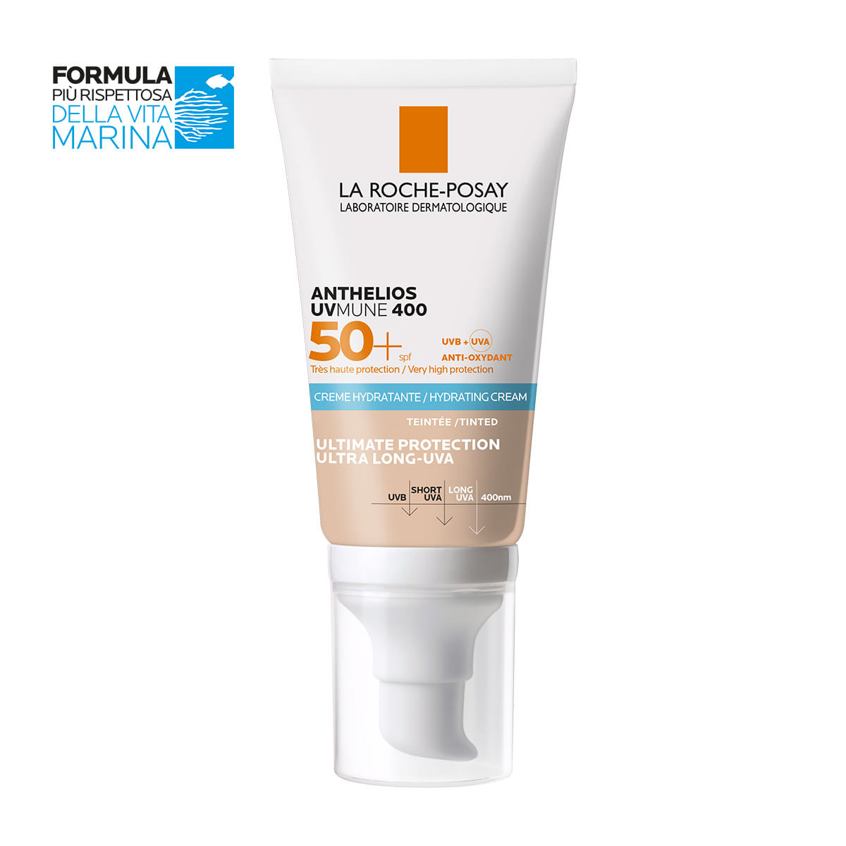 ANTHELIOS UVMUNE CREMA IDRATANTE SPF50+ COLORATO 50 ML