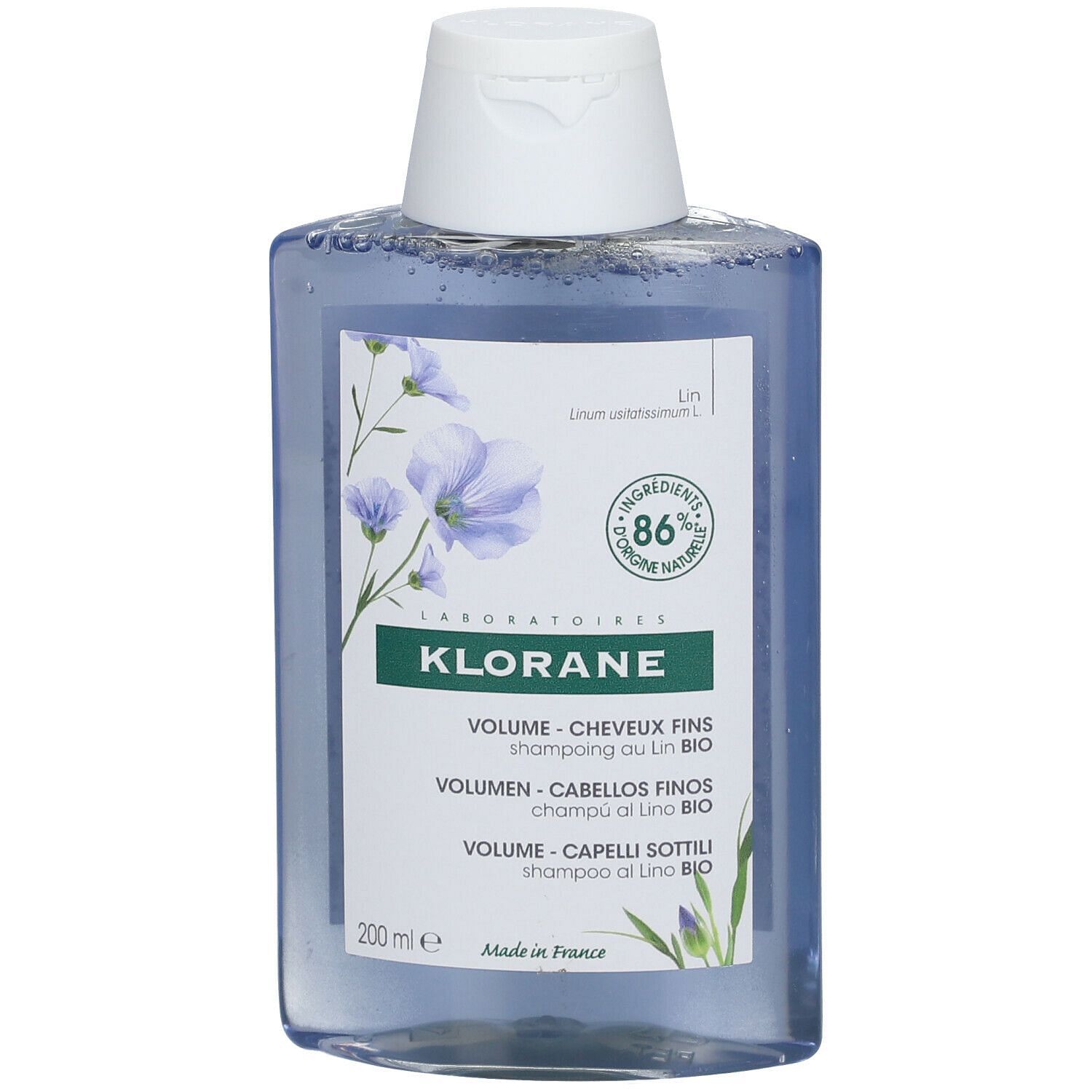 Klorane Shampoo Lino 200 Ml