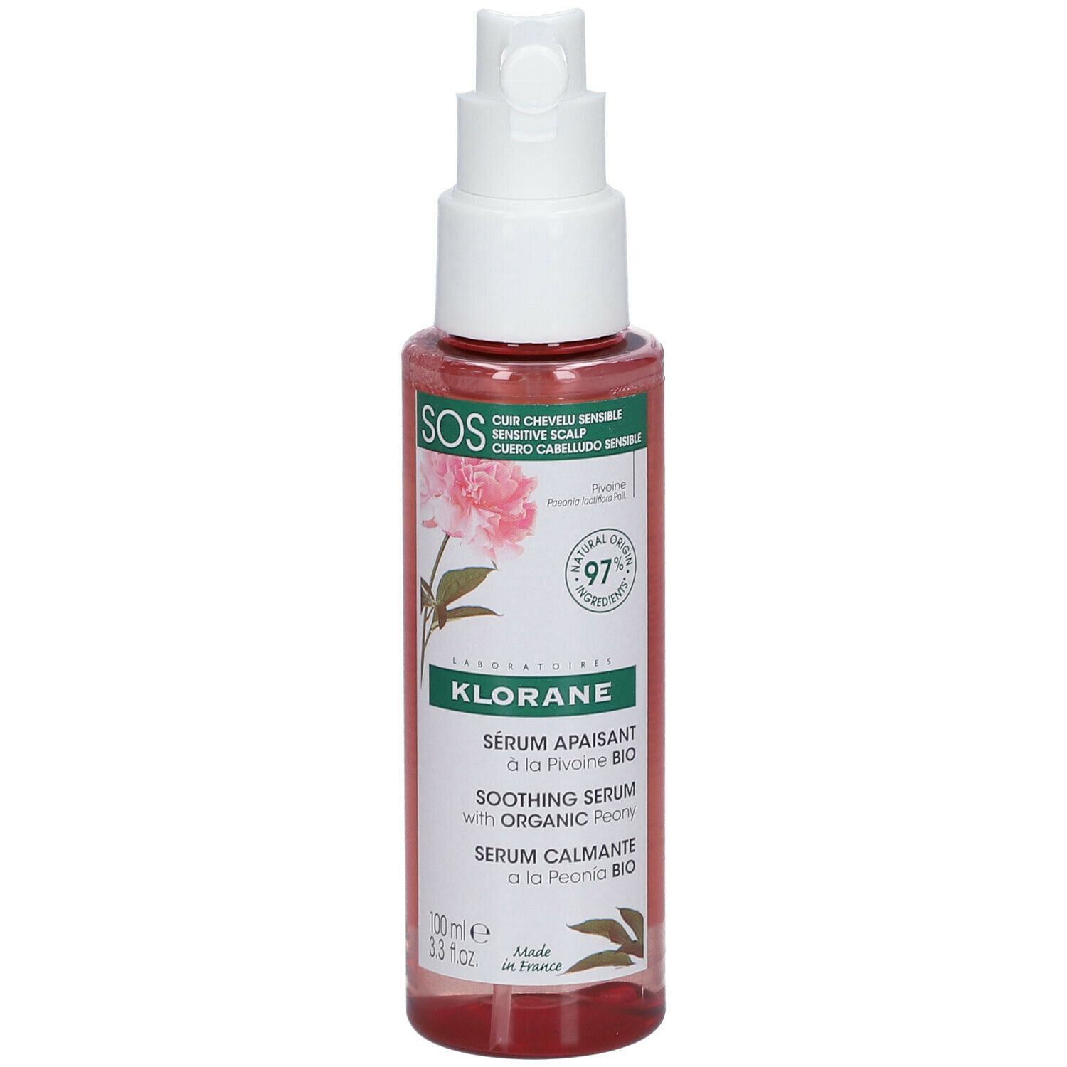 Klorane Siero Sos Alla Peonia 100 Ml