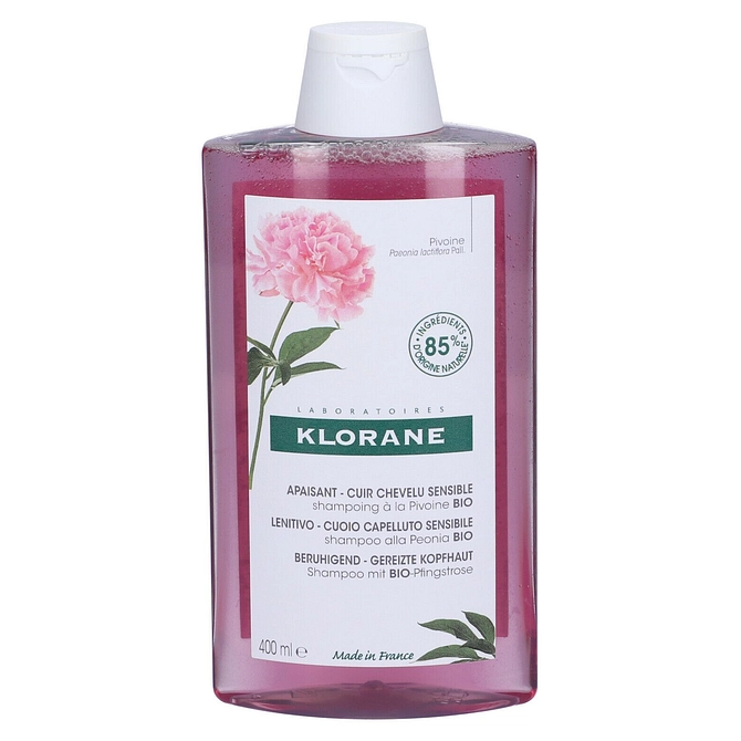 Klorane Shampoo Peonia Bio 400 Ml