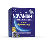 NOVANIGHT TRIPLA AZIONE SONNO RIGENERANTE 60 COMPRESSE