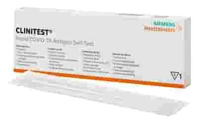 TEST ANTIGENICO RAPIDO COVID-19 CLINITEST AUTODIAGNOSTICO DETERMINAZIONE QUALITATIVA ANTIGENI SARS-COV-2 IN TAMPONI NASALI MEDIANTE IMMUNOCROMATOGRAFIA