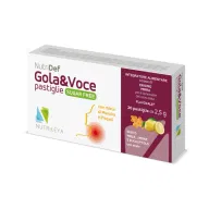 NUTRIDEF GOLA & VOCE SUGAR FREE MIELE LIMONE EUCALIPTOLO 20 PASTIGLIE