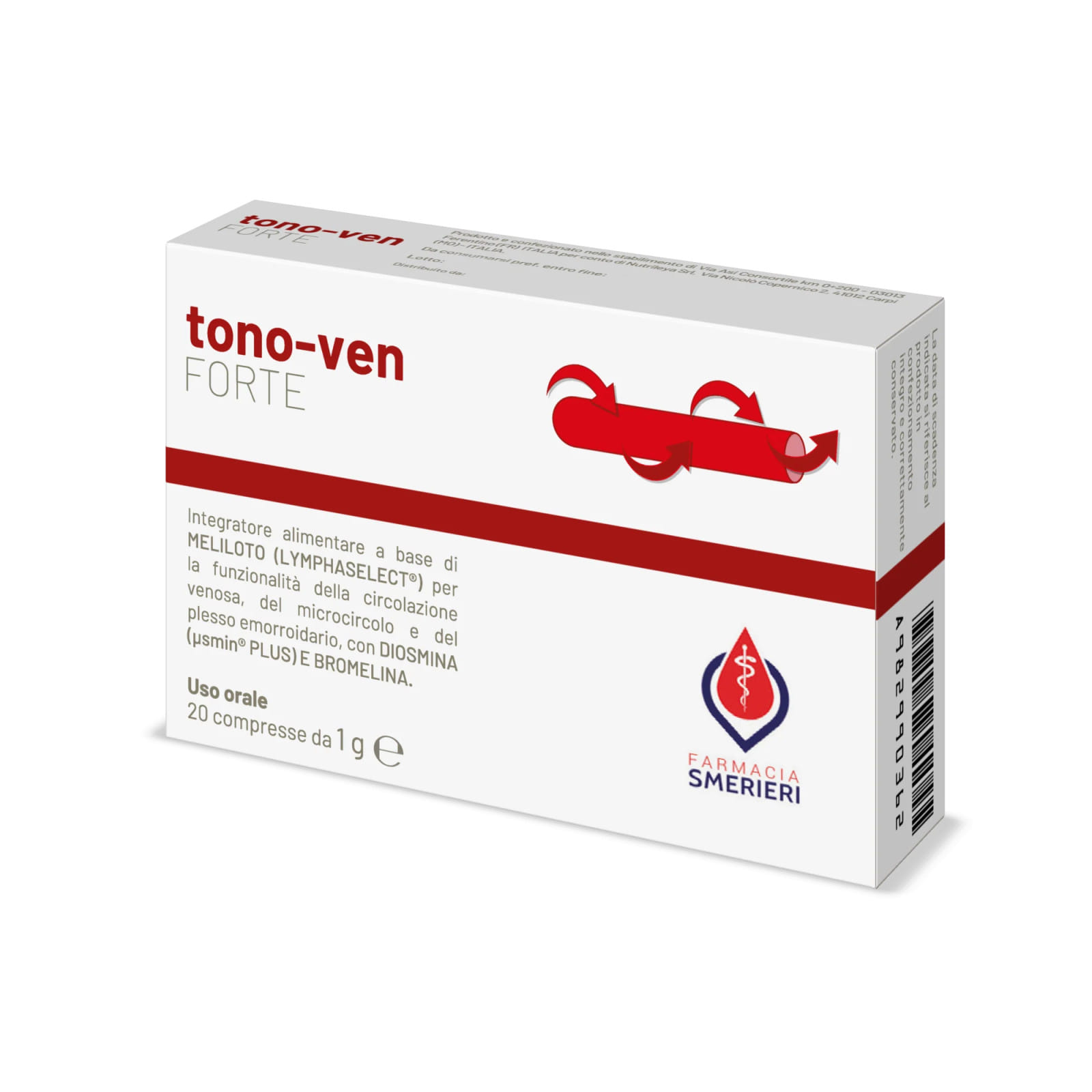 TONO VEN FORTE 20 COMPRESSE
