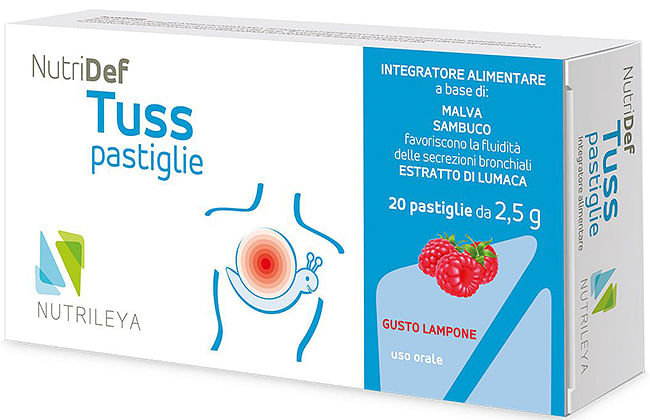 Tuss Lampone Sugar Free 20 Pastiglie