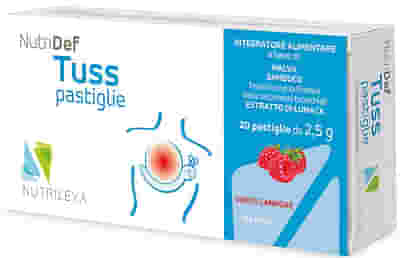TUSS LAMPONE SUGAR FREE 20 PASTIGLIE