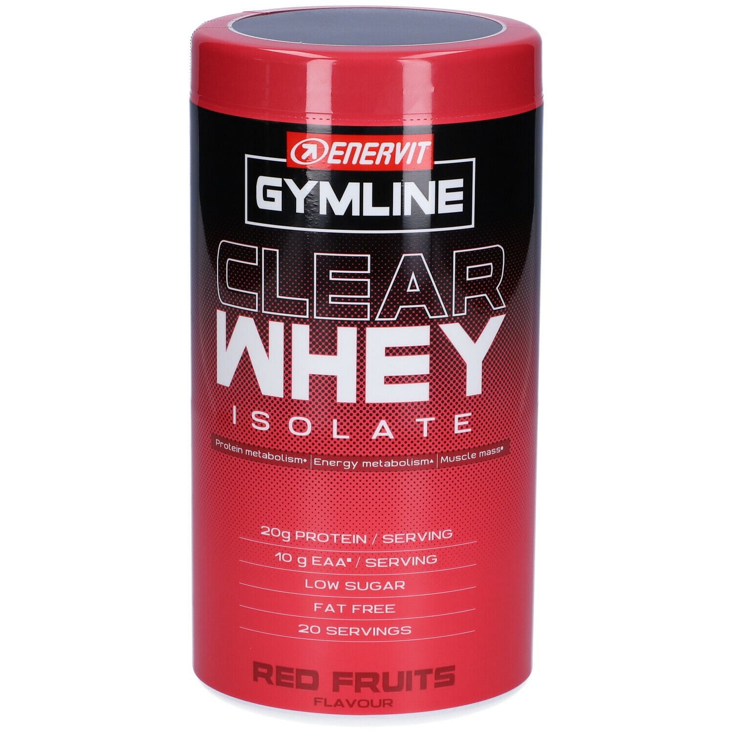 Gymline Clear Whey Isolate Red Fruits 480 G