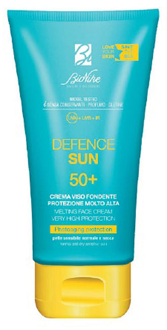 Defence Sun Crema Viso Fondente 50+ 50 Ml