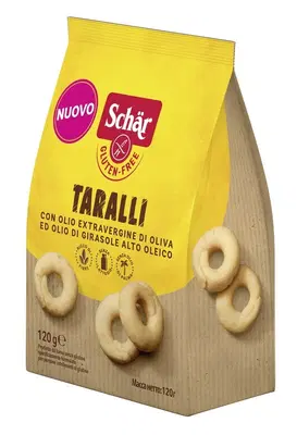 SCHAR TARALLI SENZA LATTOSIO 120 G SCHAR TARALLI SENZA LATTOSIO 120 G