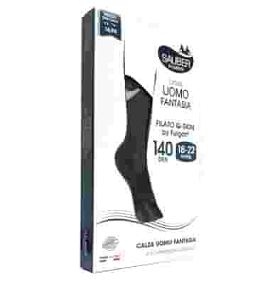 SAUBER UOMO QSKIN 140 DENARI GESSATO BORDEAUX NERO S/M